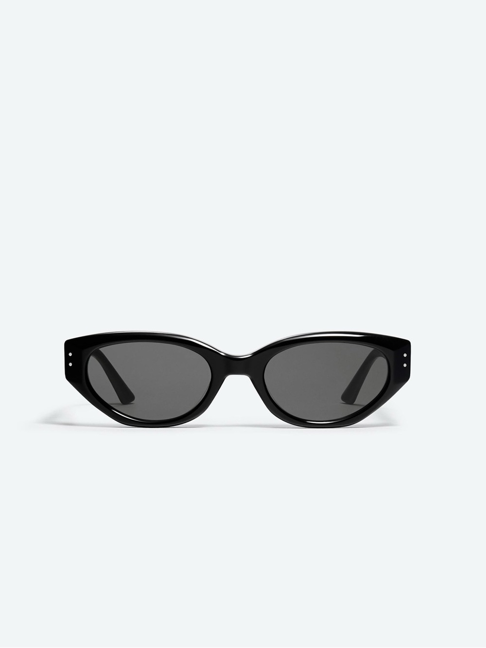 Gentle Monster Cat-eye Sunglasses in Black Acetate Rococo 01 - Picture 3 of 5